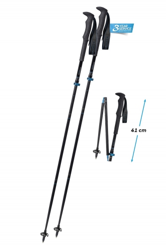Купить палки треккинговые Komperdell Carbon FXP.4 Approach Vario art.1942356-10 в Киеве по лучшей цене с доставкой в Украине | Магазин NORTHWALL